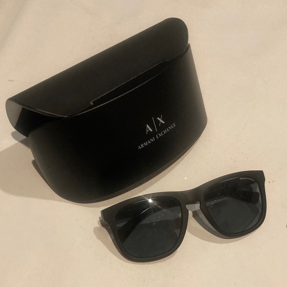 Armani Exchange Black Sunglasses